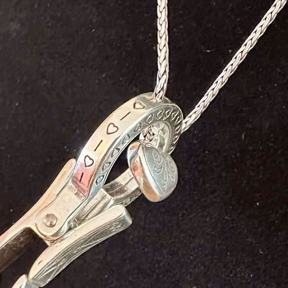 Brighton Badge Clip Necklace - Picture 8 of 10